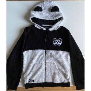 Neff Fleece Panda Zip-up Hoodie